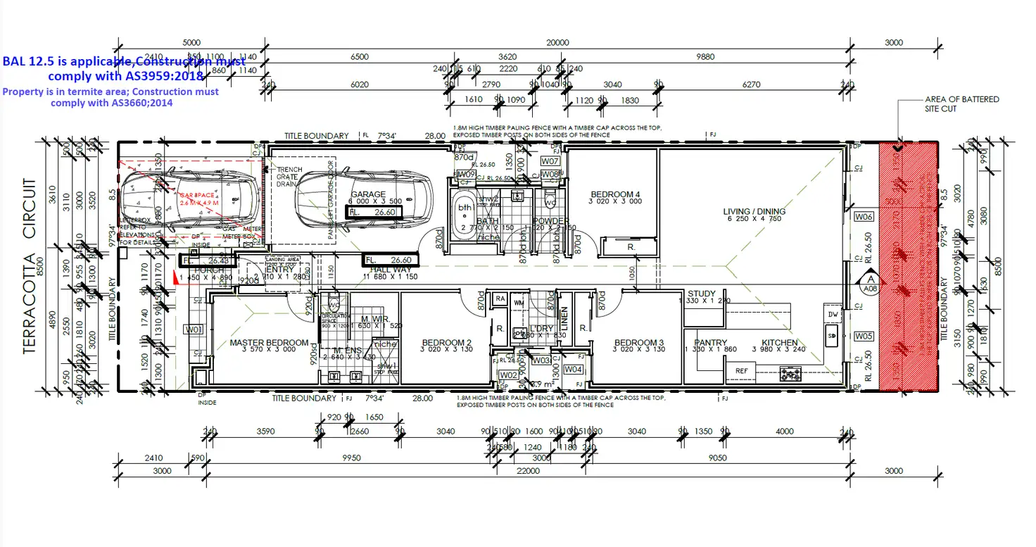 Floorplan of Homely house listing, 58 TERRACOTTA CIRCUIT, Clyde North VIC 3978