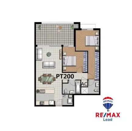 Floorplan of Homely apartment listing, 207/8 River Road W, Parramatta NSW 2150