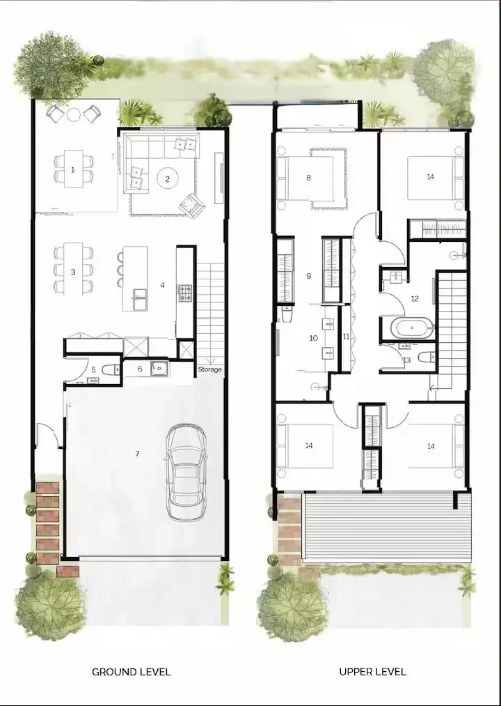 Floorplan of Homely townhouse listing, 39/13 Stewart Road, Albany Creek QLD 4035