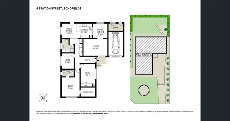 Floorplan of Homely house listing, 6 Station Street, Schofields NSW 2762