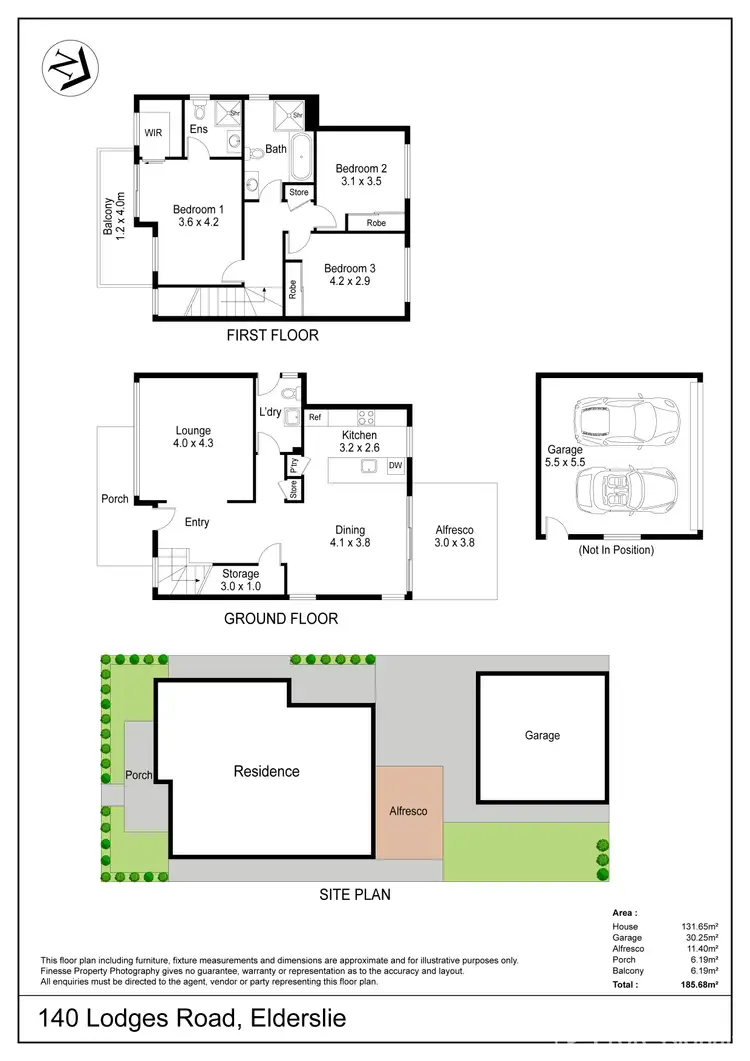 Floorplan of Homely house listing, 140 Lodges Road, Elderslie NSW 2570