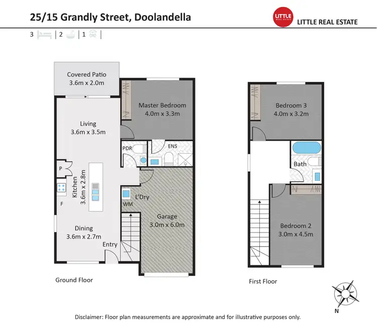 Floorplan of Homely unit listing, 25/15 Grandly Street, Doolandella QLD 4077