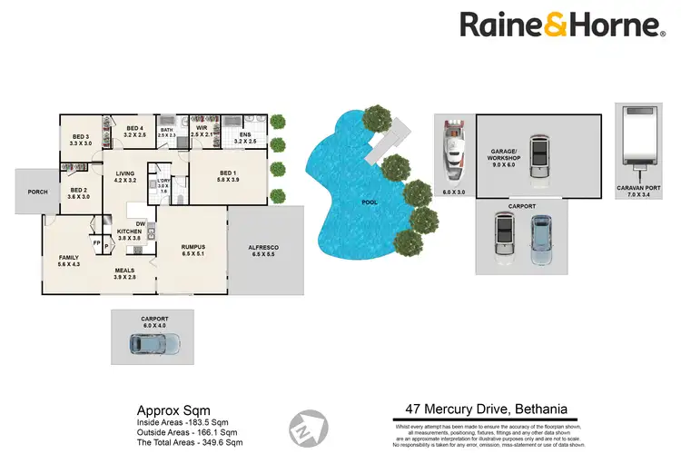 Floorplan of Homely house listing, 47 Mercury Drive, Bethania QLD 4205