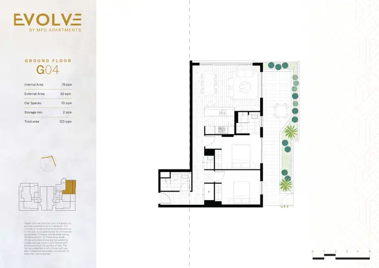 Floorplan of Homely apartment listing, G04/4 James Street, Blakehurst NSW 2221