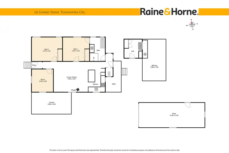 Floorplan of Homely house listing, 16 Grenier Street, Toowoomba City QLD 4350