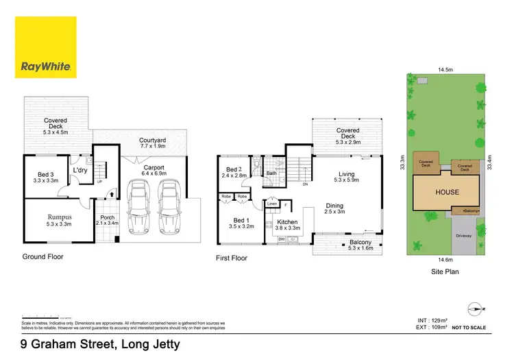 Floorplan of Homely house listing, 9 Graham Street, Long Jetty NSW 2261