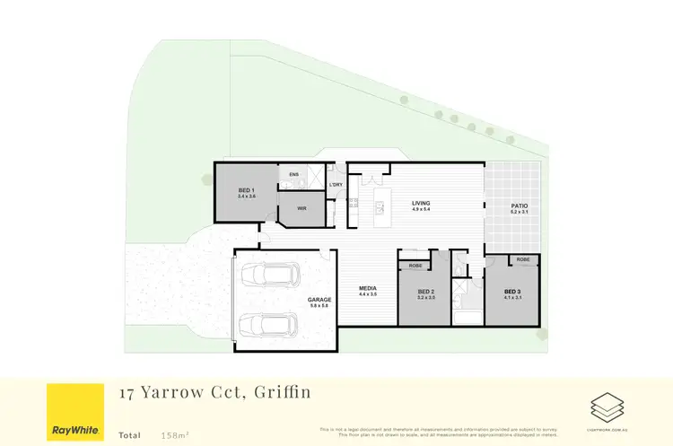 Floorplan of Homely house listing, 17 Yarrow Circuit, Griffin QLD 4503