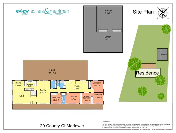 Floorplan of Homely house listing, 20 County Close, Medowie NSW 2318