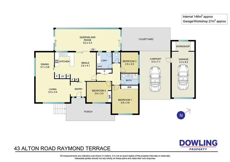 Floorplan of Homely house listing, 43 Alton Road, Raymond Terrace NSW 2324