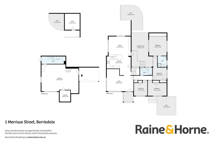Floorplan of Homely house listing, 1 Merriwa Street, Berriedale TAS 7011