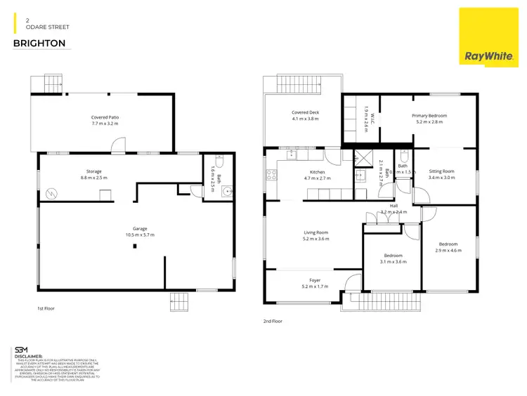 Floorplan of Homely house listing, 2 O'dare Street, Brighton QLD 4017