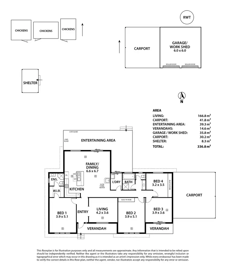 Floorplan of Homely house listing, 7 Church Crescent, Palmer SA 5237