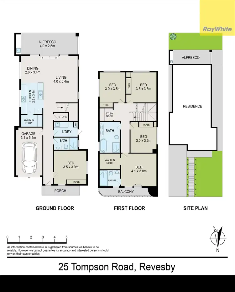 Floorplan of Homely house listing, 25 Tompson Road, Revesby NSW 2212