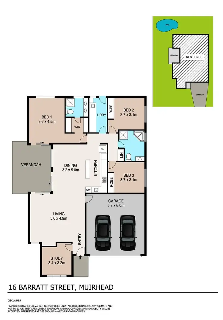 Floorplan of Homely house listing, 16 Barratt Street, Muirhead NT 810