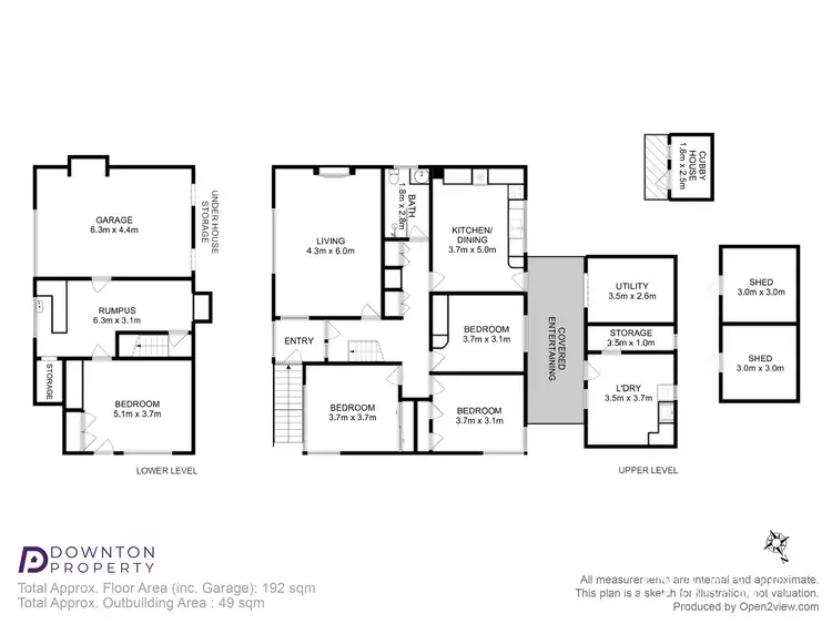 Floorplan of Homely house listing, 98 Springfield Avenue, West Moonah TAS 7009