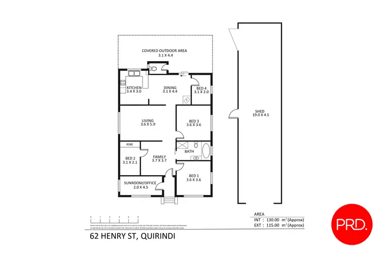 Floorplan of Homely house listing, 62 Henry Street, Quirindi NSW 2343
