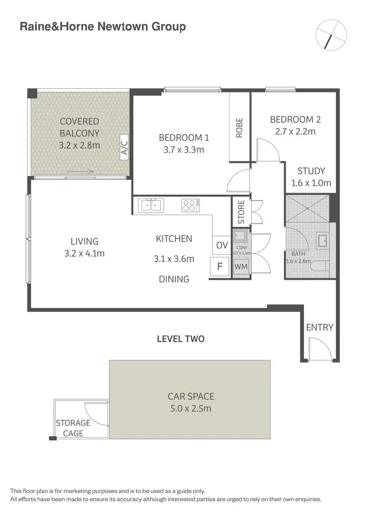 Floorplan of Homely apartment listing, 211/38 Alice Street, Newtown NSW 2042