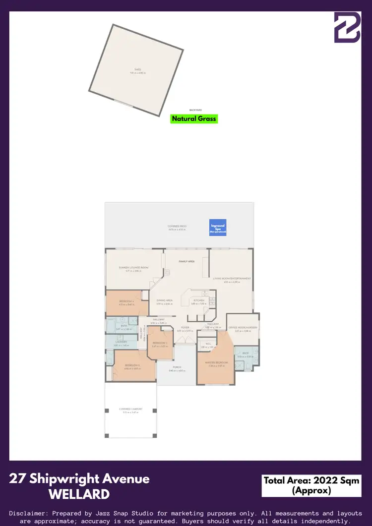 Floorplan of Homely house listing, 27 Shipwright Avenue, Wellard WA 6170