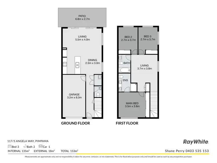 Floorplan of Homely house listing, 117/5 Angela Way, Pimpama QLD 4209