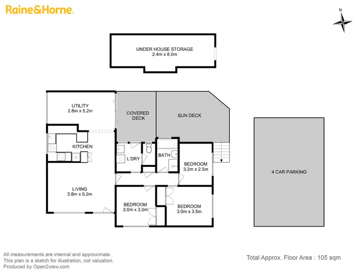 Floorplan of Homely house listing, 68 Mirramar Park, Blackmans Bay TAS 7052