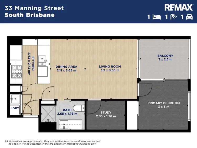 Floorplan of Homely house listing, 20301/33 Manning Street, South Brisbane QLD 4101