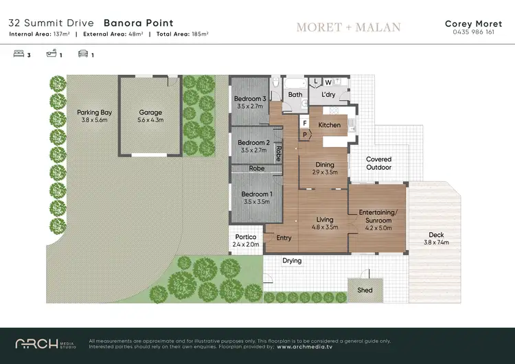 Floorplan of Homely house listing, 32 Summit Drive, Banora Point NSW 2486