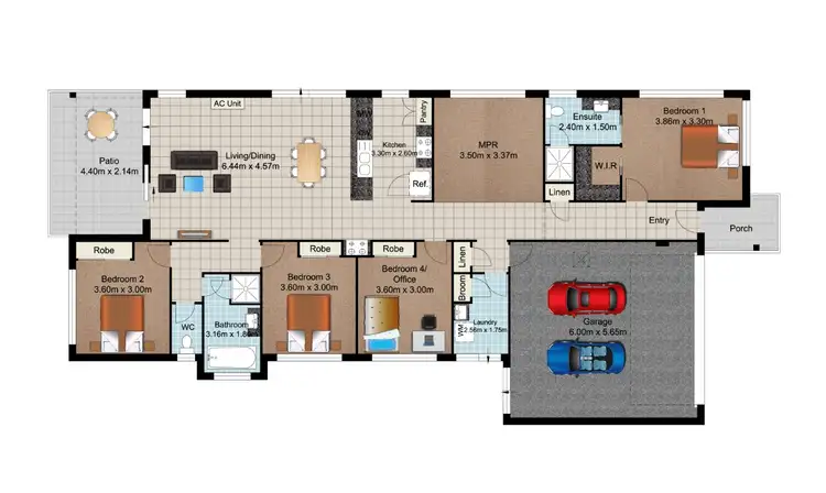 Floorplan of Homely house listing, 52 Moonie Drive, Coomera QLD 4209