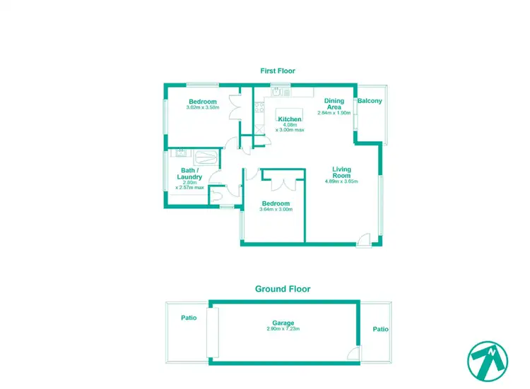 Floorplan of Homely unit listing, 5/12 Nalla Court, Palm Beach QLD 4221