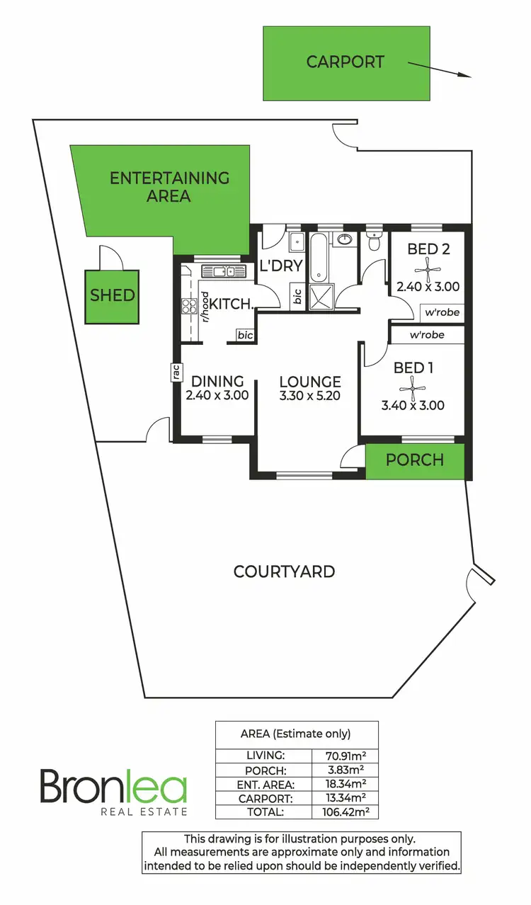Floorplan of Homely unit listing, 11/21 Port Road, Queenstown SA 5014