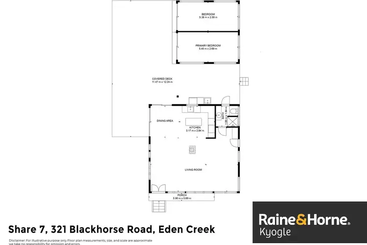 Floorplan of Homely house listing, 7/321 Blackhorse Road, Eden Creek via, Kyogle NSW 2474