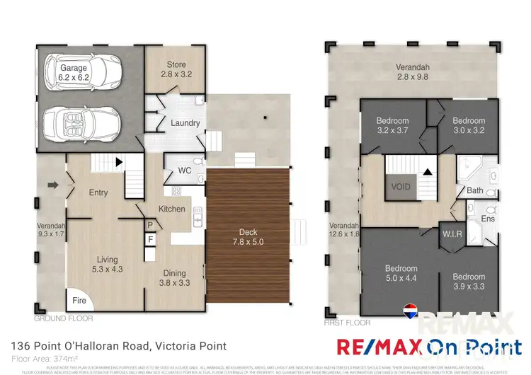 Floorplan of Homely house listing, 136 Point O'Halloran Road, Victoria Point QLD 4165