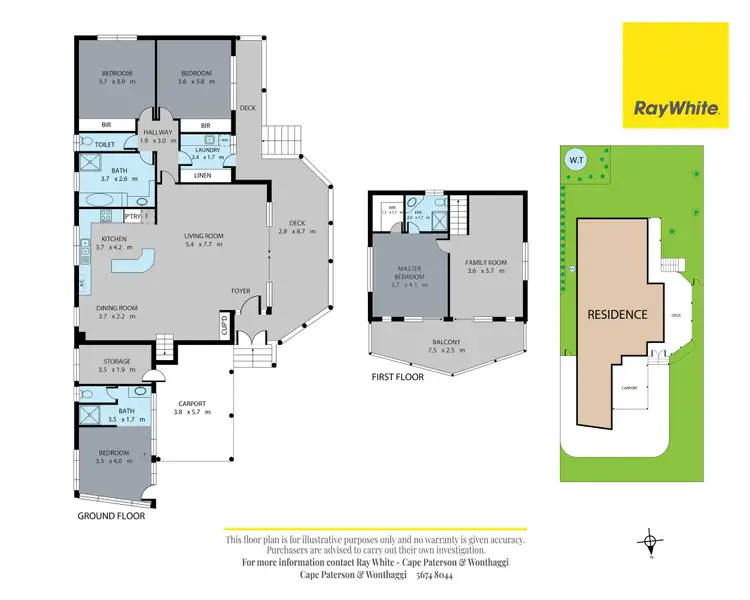 Floorplan of Homely house listing, 75 Seaward Drive, Cape Paterson VIC 3995