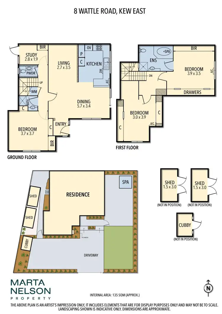 Floorplan of Homely house listing, 8 Wattle Road, Kew East VIC 3102