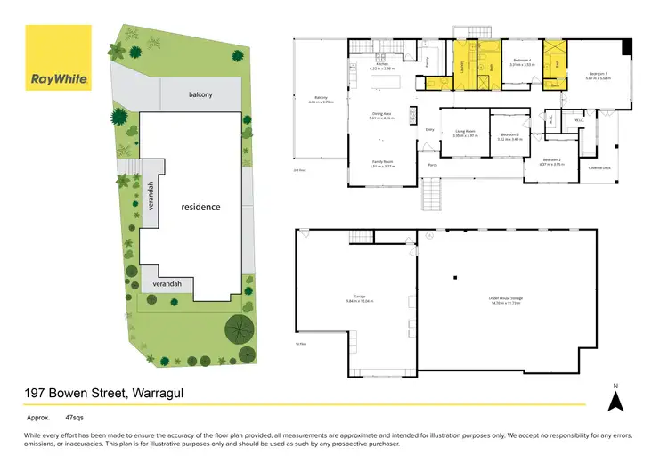 Floorplan of Homely house listing, 197 Bowen Street, Warragul VIC 3820