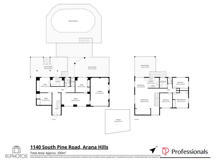 Floorplan of Homely house listing, 1140 South Pine Road, Arana Hills QLD 4054