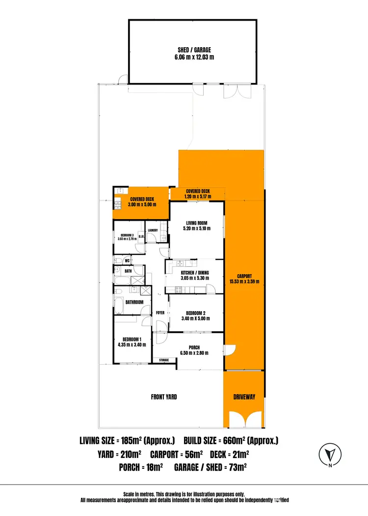Floorplan of Homely house listing, 6 Samuel Street, Tranmere SA 5073