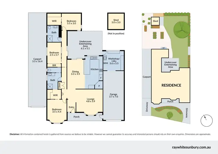 Floorplan of Homely house listing, 28 Heatherbrae Crescent, Sunbury VIC 3429