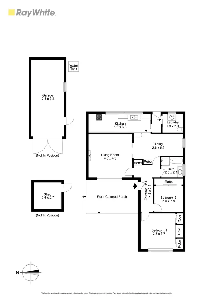 Floorplan of Homely house listing, 8 Hoad Street, Sunshine North VIC 3020