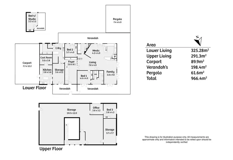 Floorplan of Homely rural property listing, 482 Peters Creek Road, Kuitpo SA 5201