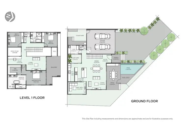 Floorplan of Homely house listing, 2/14 Willow Crescent, Marcoola QLD 4564