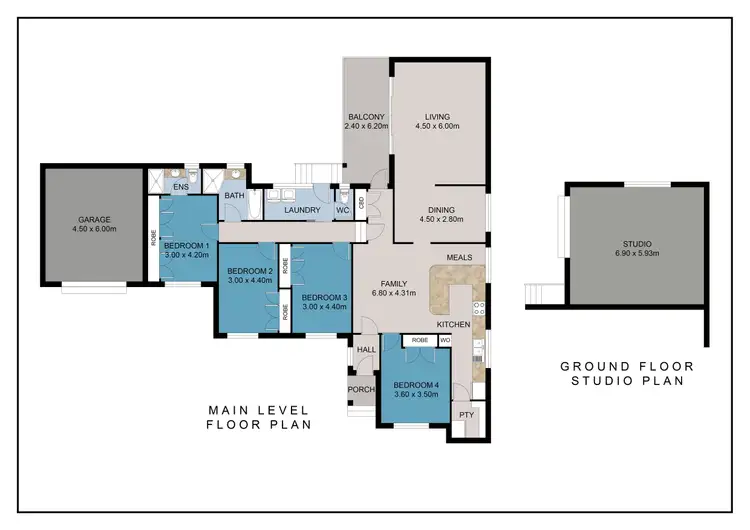 Floorplan of Homely house listing, 19 Amethyst Crescent, Mount Richon WA 6112