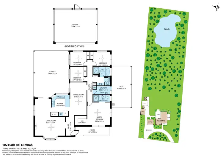 Floorplan of Homely house listing, 102 Hall Road, Elimbah QLD 4516