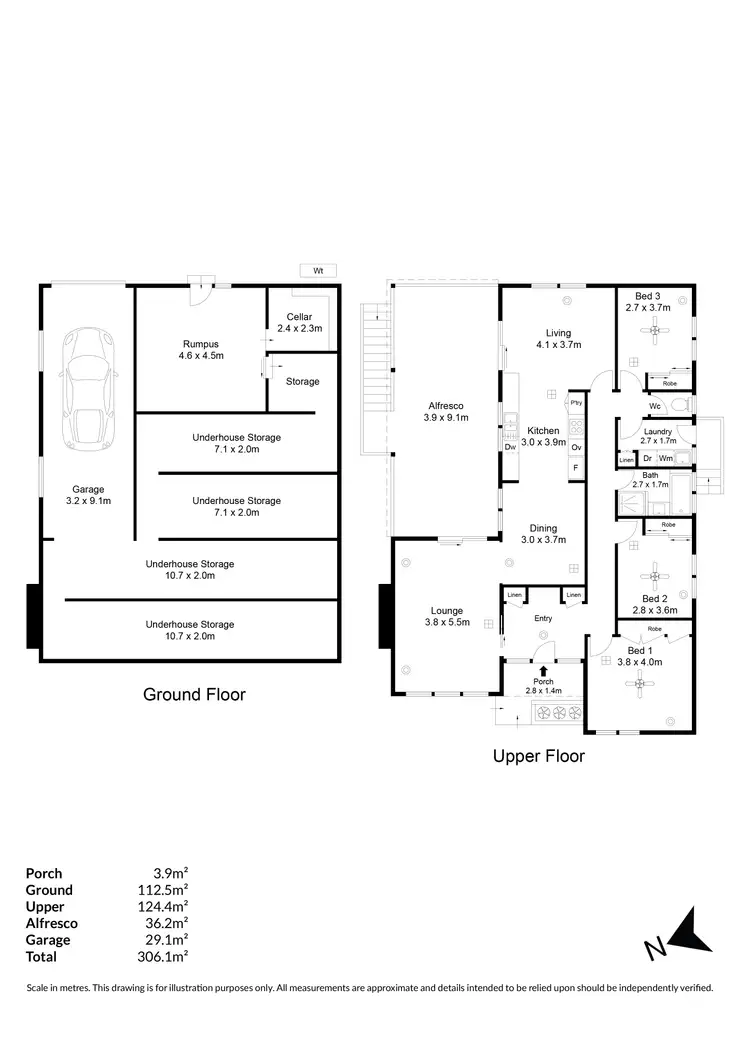 Floorplan of Homely house listing, 11 Kankanya Street, Modbury North SA 5092