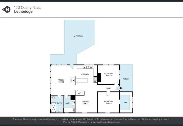 Floorplan of Homely house listing, 150 Quarry Road, Lethbridge VIC 3332
