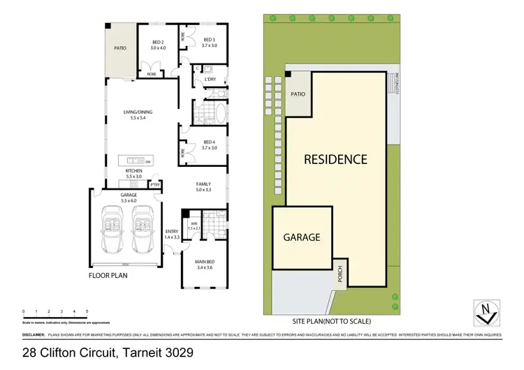 Floorplan of Homely house listing, 28 Clifton Circuit, Tarneit VIC 3029