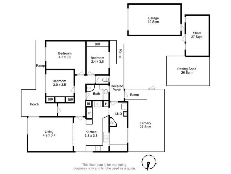 Floorplan of Homely house listing, 19 Charles Street, Triabunna TAS 7190