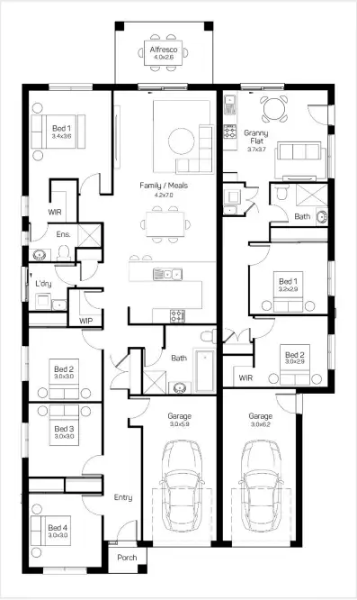 Floorplan of Homely house listing, Address available on request
