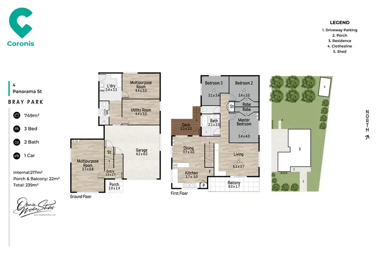 Floorplan of Homely house listing, 4 Panorama Street, Bray Park QLD 4500