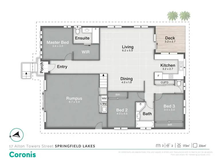 Floorplan of Homely house listing, 17 Alton Towers Street, Springfield Lakes QLD 4300