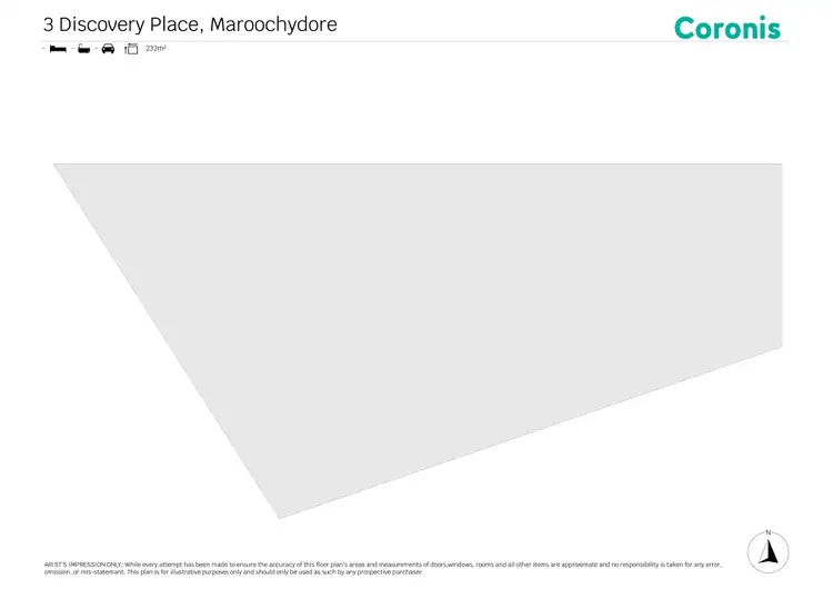 Floorplan of Homely land listing, 3 Discovery Place, Maroochydore QLD 4558